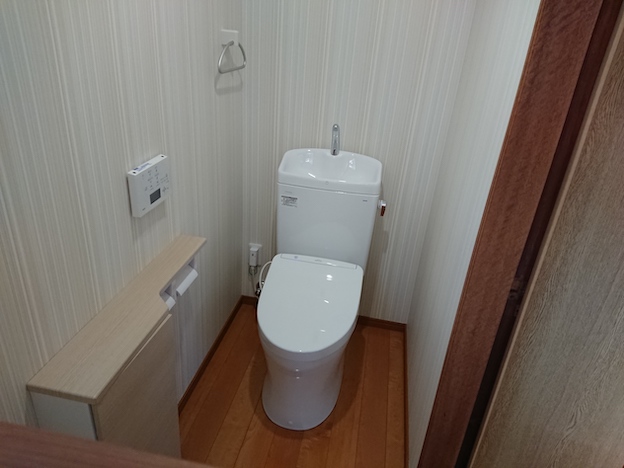 トイレのリフォーム後